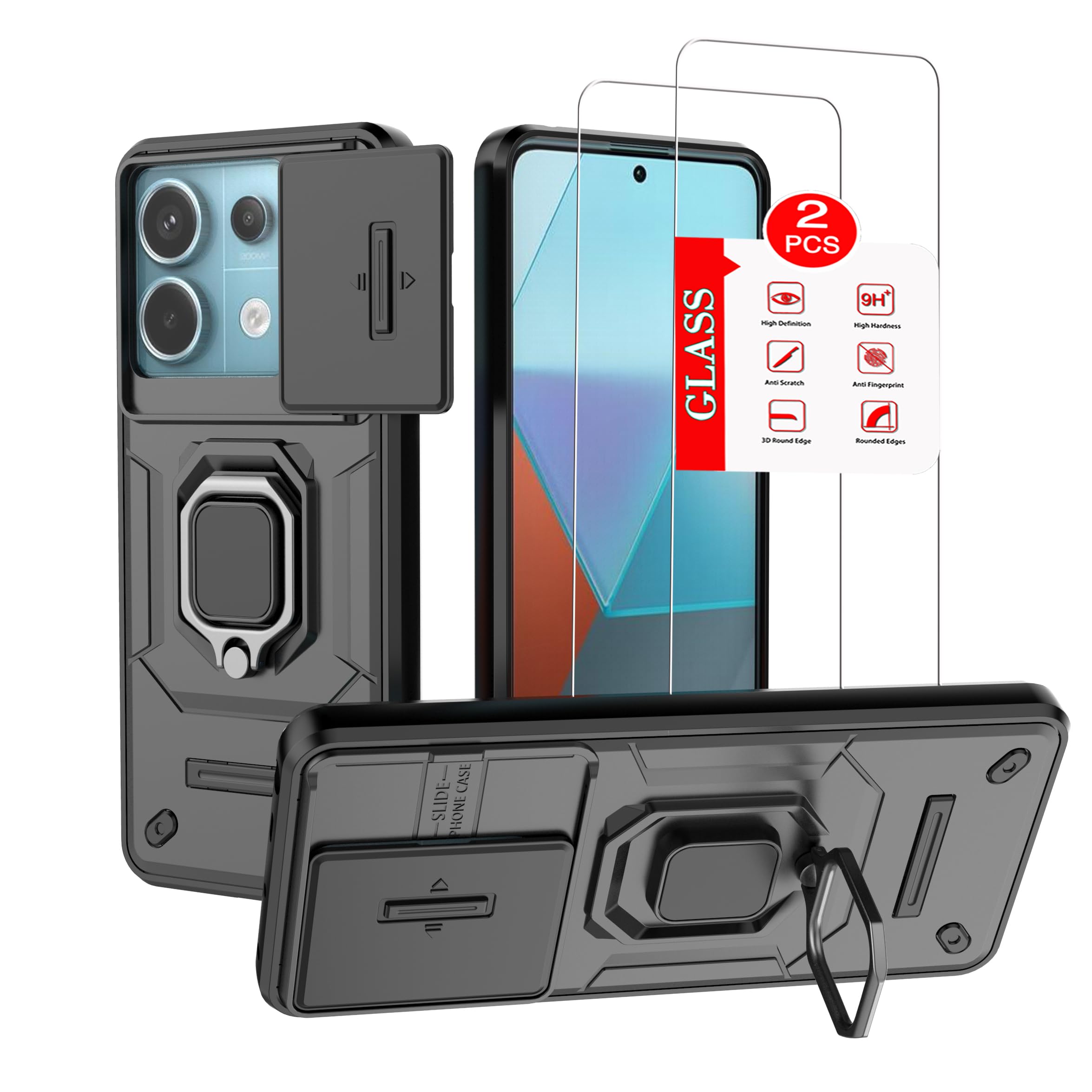 Amazon.com: Anvzle Cellular Phone Case for XiaoMi RedMi Note 13